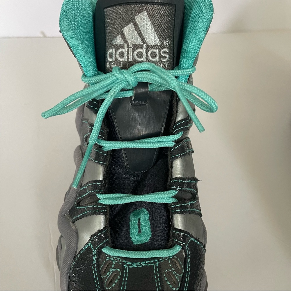 *SOLD*Adidas Crazy 8 Kobe Bryant Grey Teal Black Sneaker Shoe Sz 9.5 - Picture 6 of 12